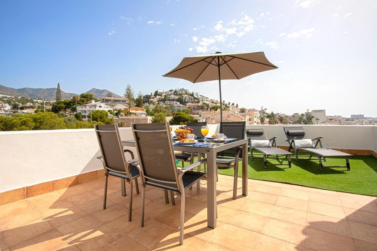 Atico Frente Al Mar - Vistas, Piscina, Terrazas, Parking! Διαμέρισμα Benalmádena Εξωτερικό φωτογραφία
